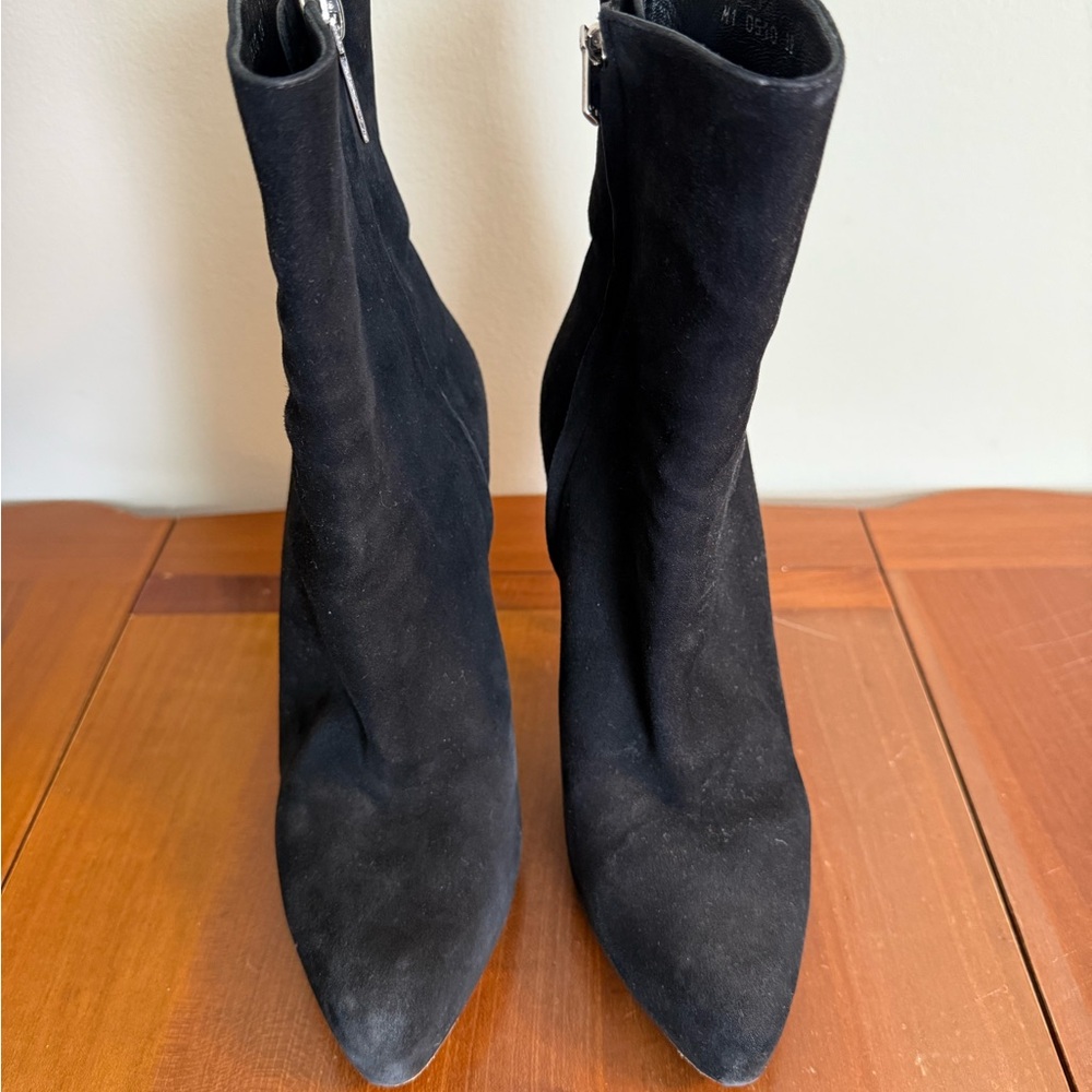 Dior Black Heeled Boots